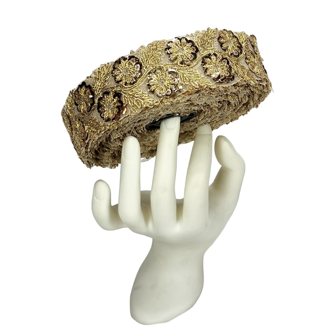 Antik Gold Flower Border