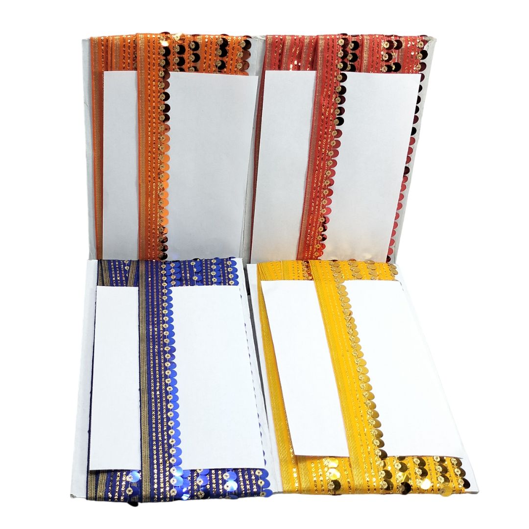 Set of colorful notebooks with decorative covers on a white background