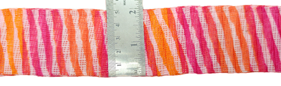Printed Net Frill
