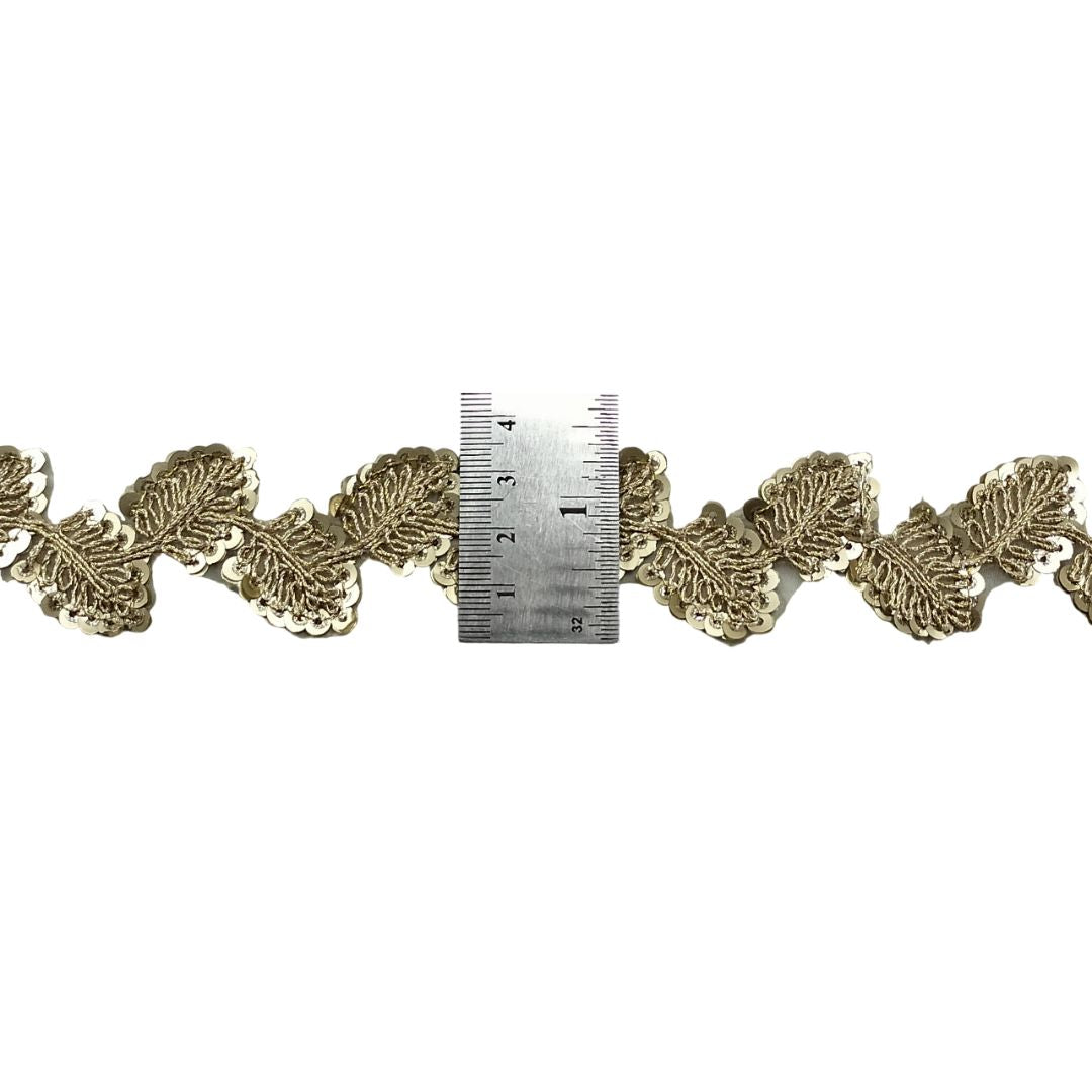 Pearl Matt Sequins Lace