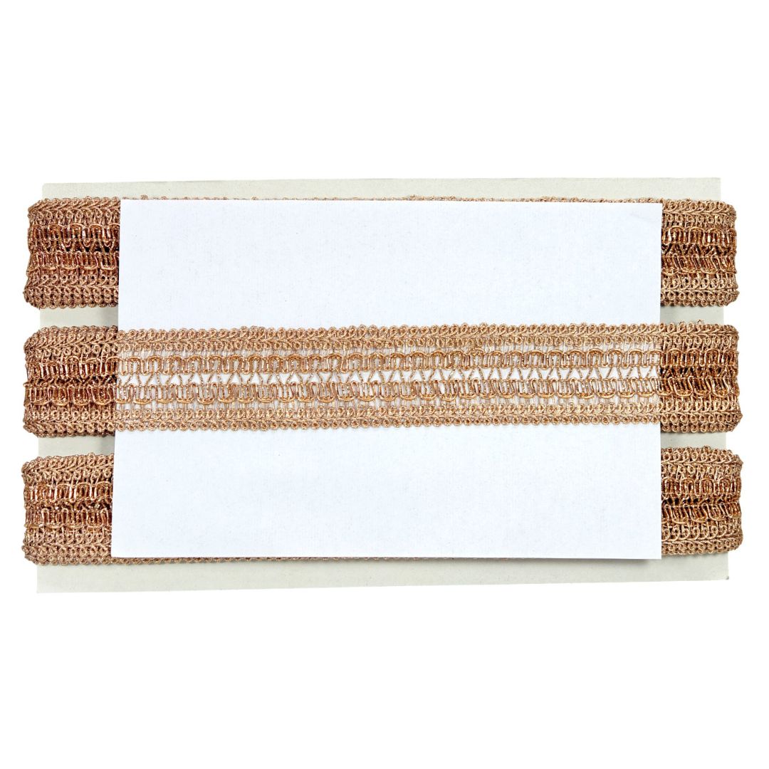 Stack of folded towels with a textured border on a white background