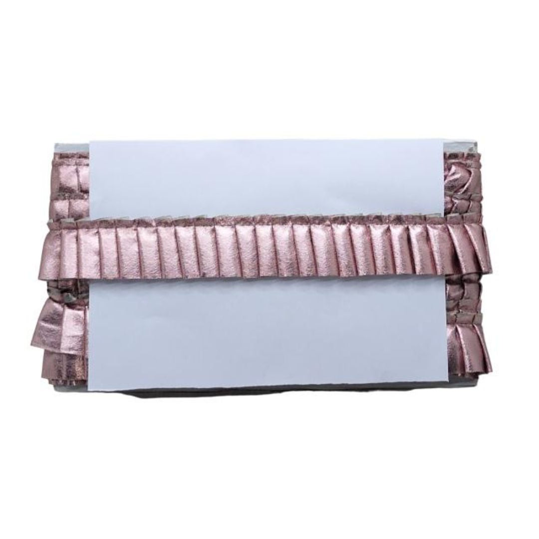 Kurlz Imported Monalisa Silk Frill Lace For Baby Frocks, Fashion Accessories, Garments, Ornamentation, Table-runner, Pillow, Bed sheet | Size: 9 Yards