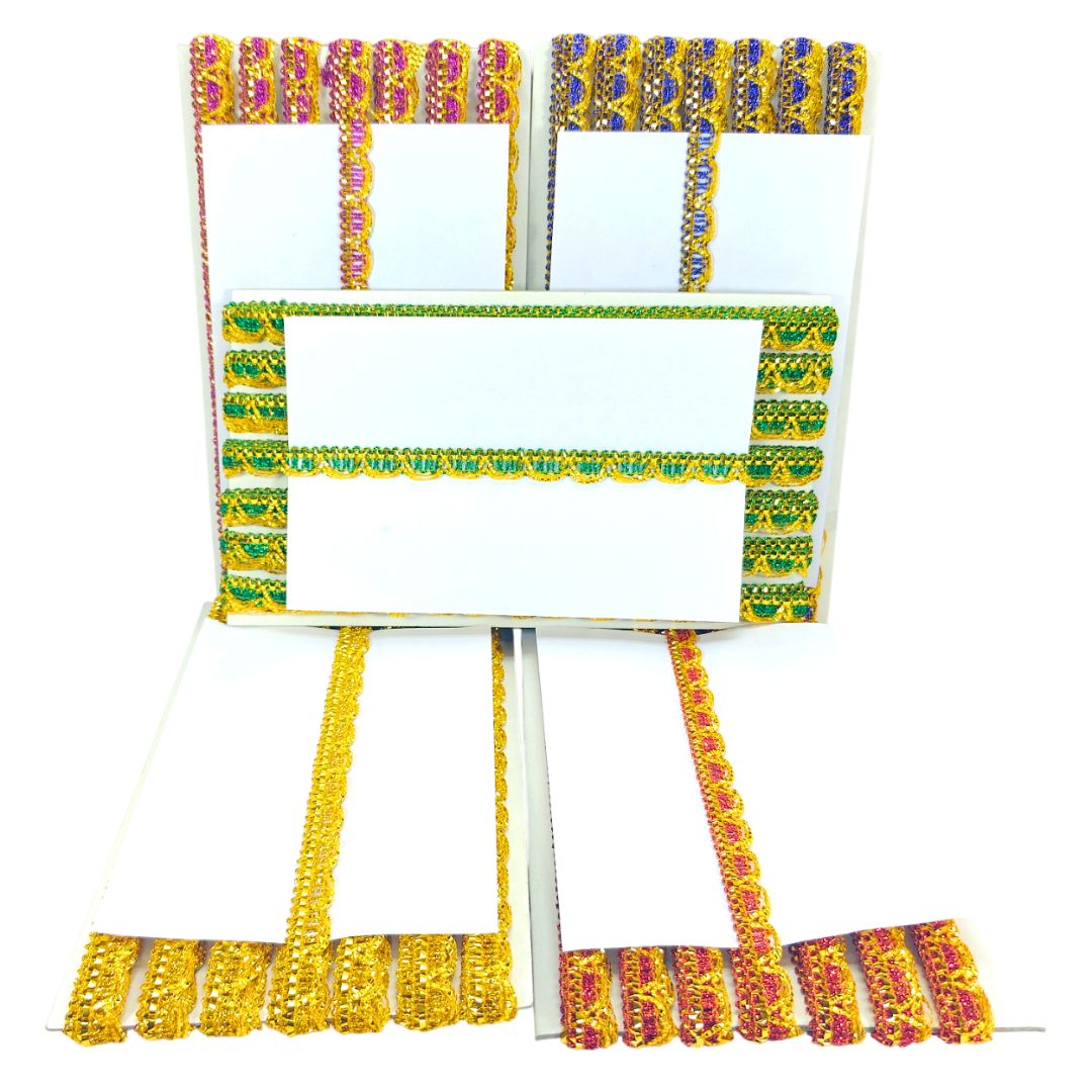 Decorative chair covers with colorful patterns on a white background