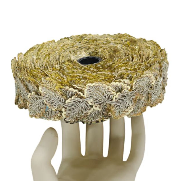 Water Gold Zari Laces